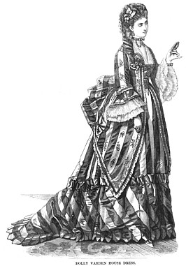  robe victorienne 1870