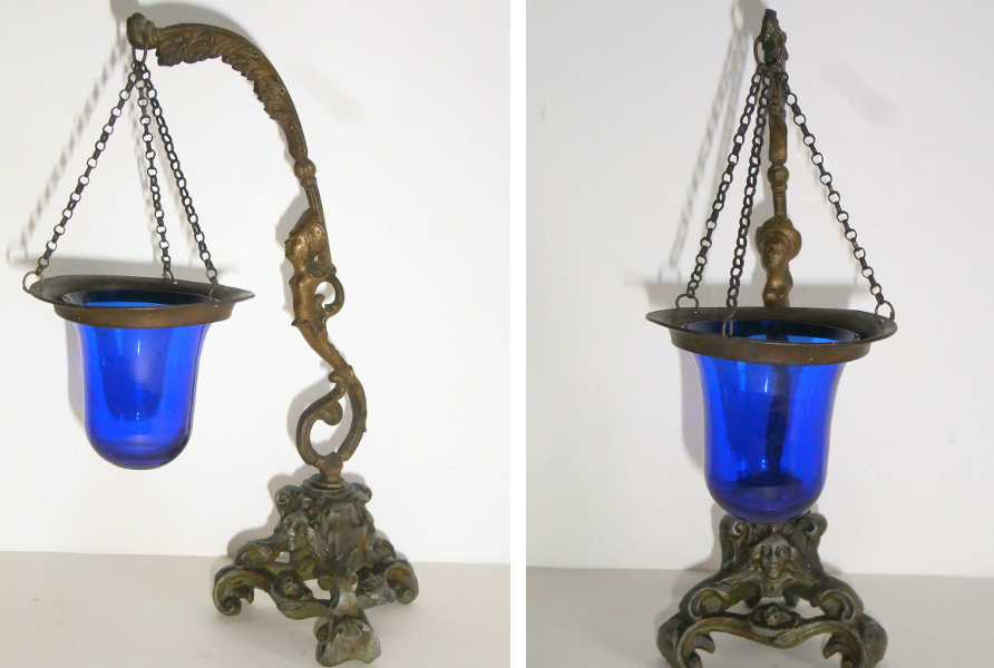 lampe à huile empire